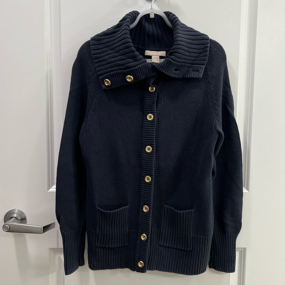 Banana Republic  Navy Cardigan Size M